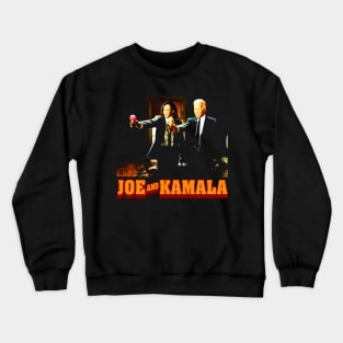 Joe And Kamala - Democratic Ice Cream Crewneck Sweatshirt